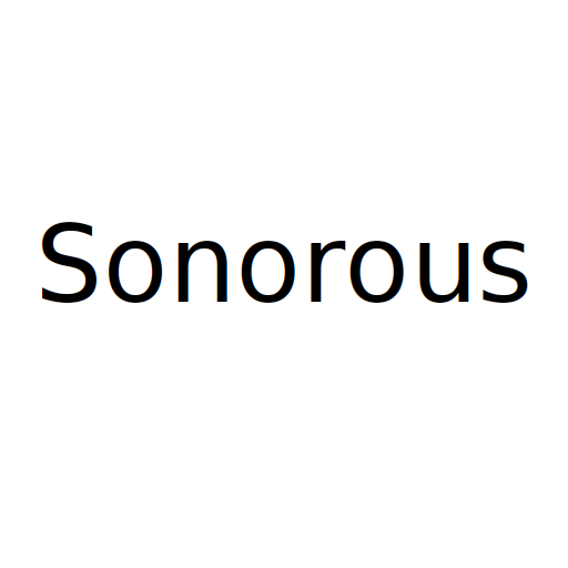 Логотип бренда Sonorous