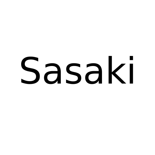 Логотип бренда Sasaki
