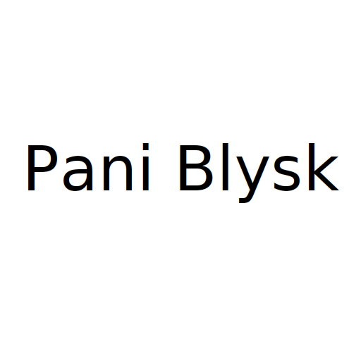 Логотип бренда Pani Blysk