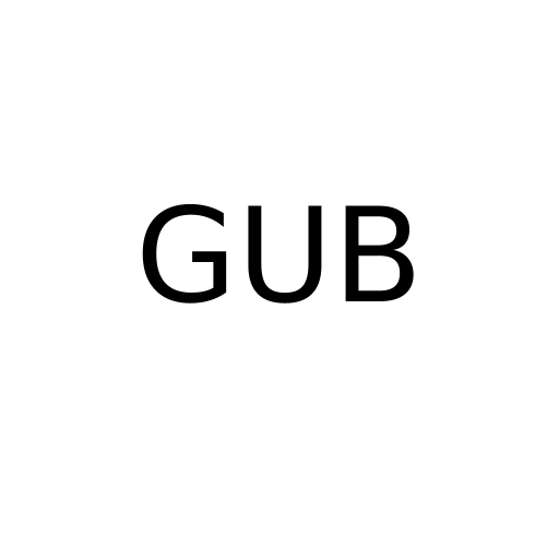 Логотип бренду GUB