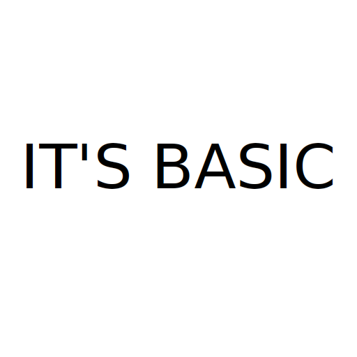 Логотип бренда IT'S BASIC