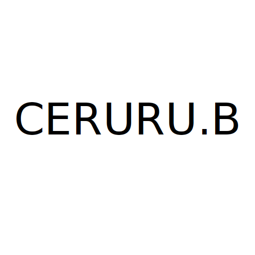 Логотип бренду CERURU.B