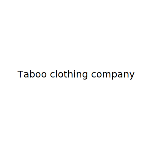 Логотип бренда Taboo clothing company