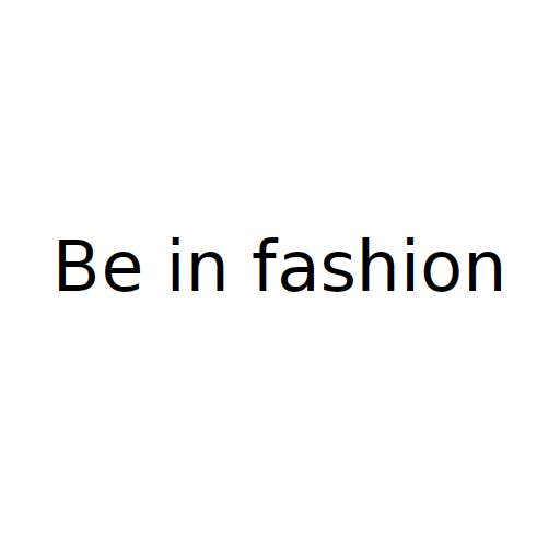 Логотип бренду Be in fashion