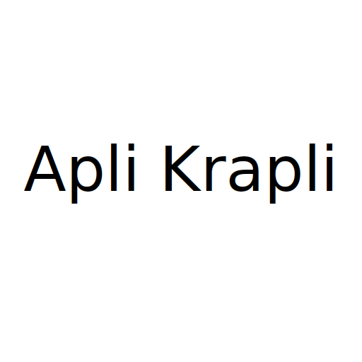 Логотип бренду Apli Krapli