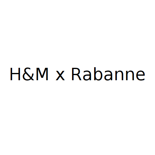 Логотип бренду H&M х Rabanne