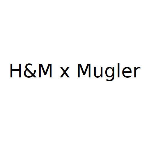 Логотип бренда H&M х Mugler