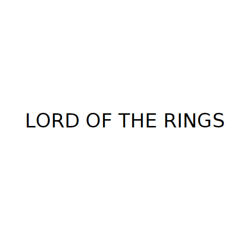 Логотип бренда LORD OF THE RINGS