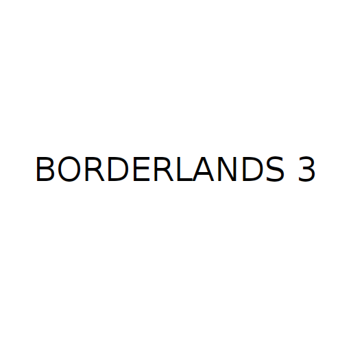 Логотип бренда BORDERLANDS 3