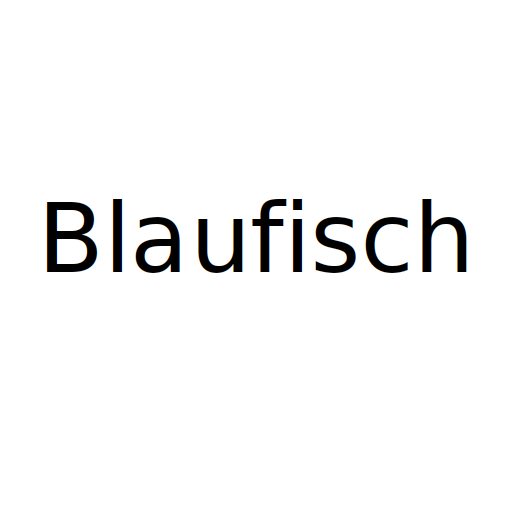 Логотип бренду Blaufisch