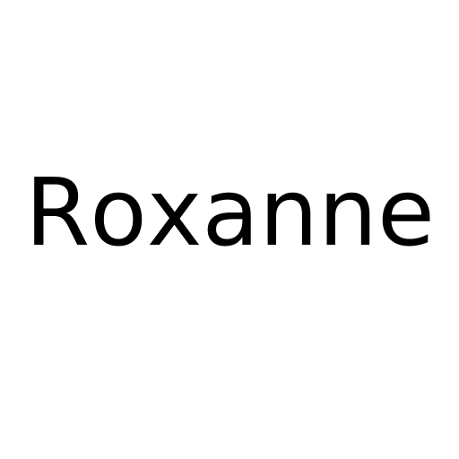 Логотип бренда Roxanne