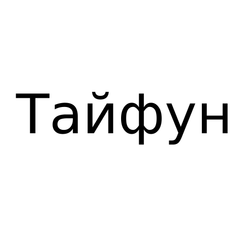 Логотип бренда Тайфун