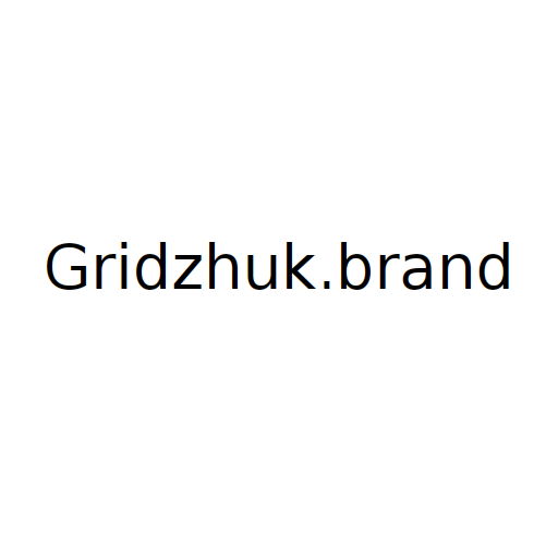 Логотип бренда Gridzhuk.brand