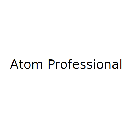 Логотип бренда Atom Professional