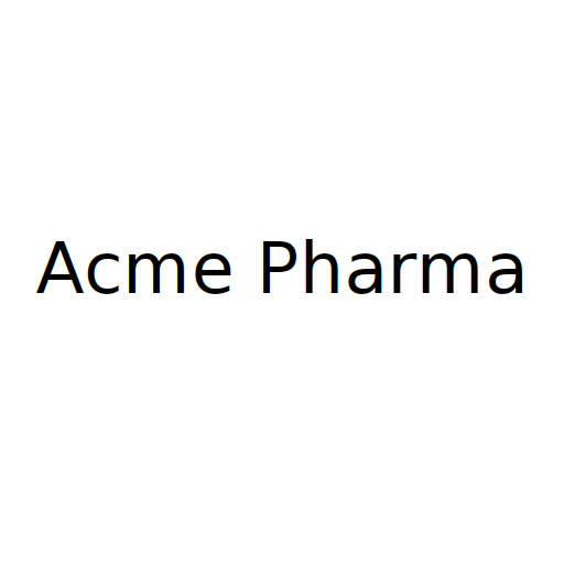 Логотип бренду Acme Pharma