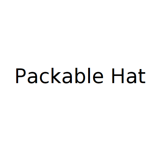 Логотип бренду Packable Hat