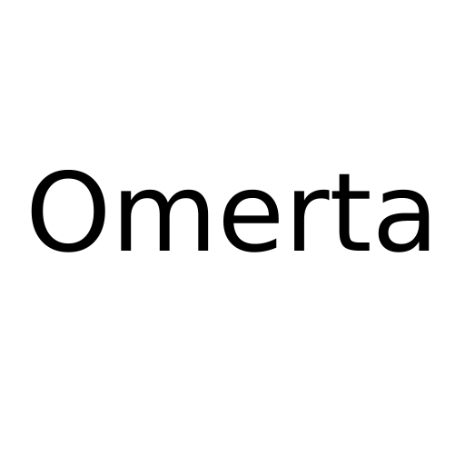 Логотип бренда Omerta
