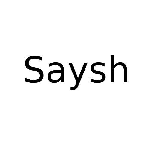 Логотип бренда Saysh