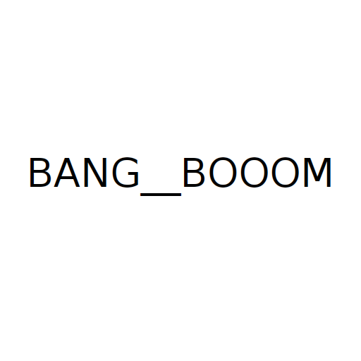 Логотип бренду BANG__BOOOM