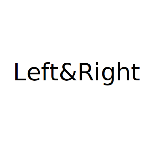 Логотип бренду Left&Right
