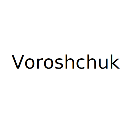 Логотип бренда Voroshchuk