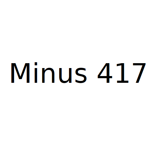Логотип бренду Minus 417