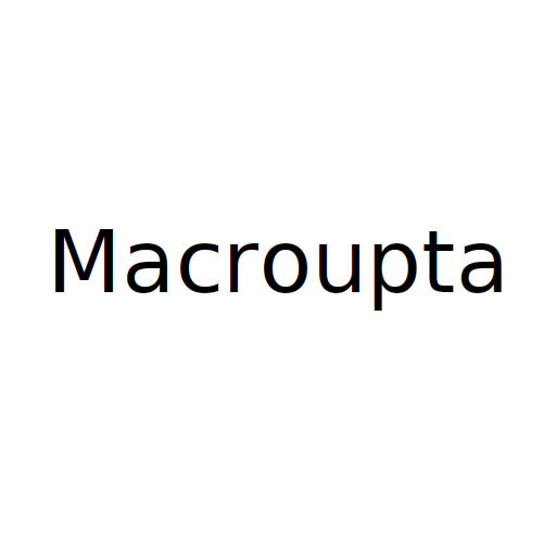Логотип бренду Macroupta
