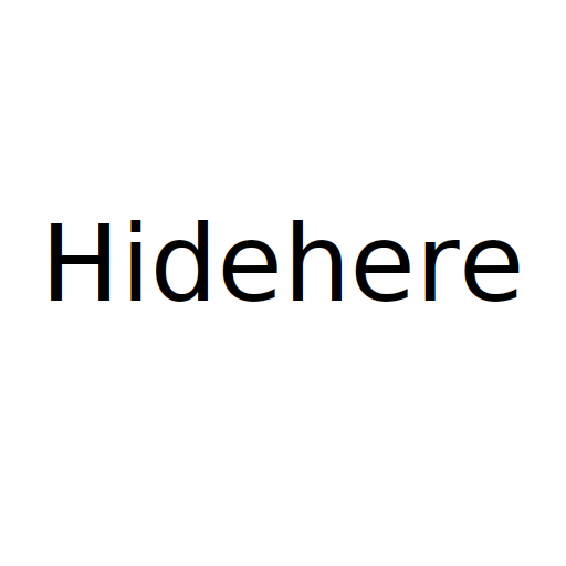 Логотип бренду Hidehere