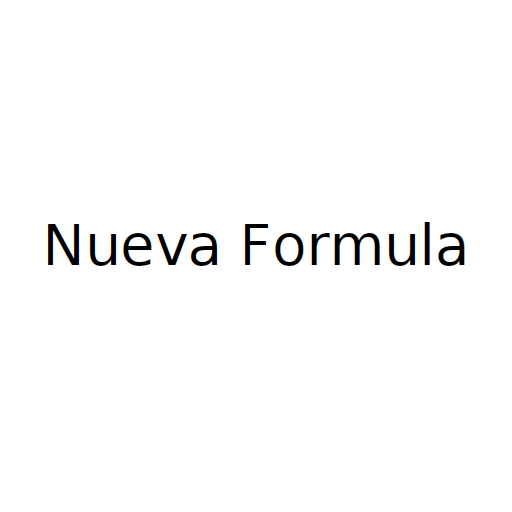 Логотип бренда Nueva Formula