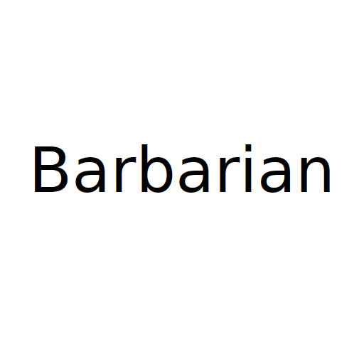 Логотип бренда Barbarian