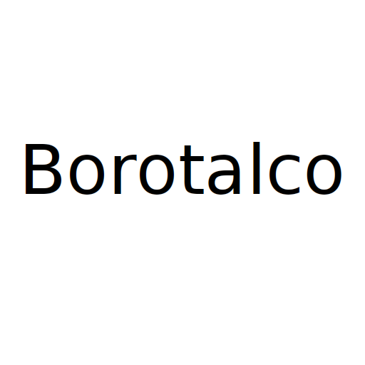 Логотип бренду Borotalco