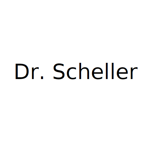 Логотип бренду Dr. Scheller
