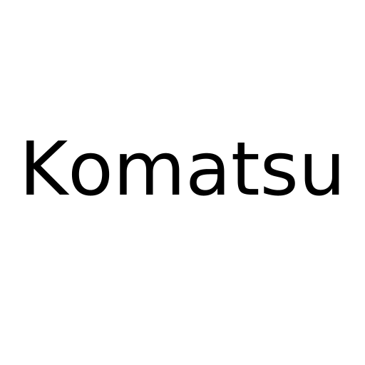 Логотип бренда Komatsu