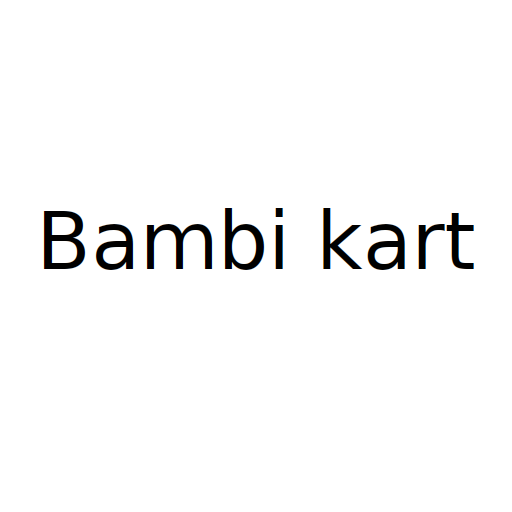 Логотип бренда Bambi kart