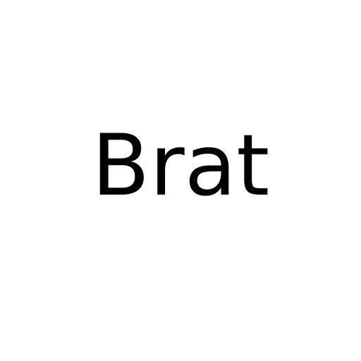 Логотип бренду Brat