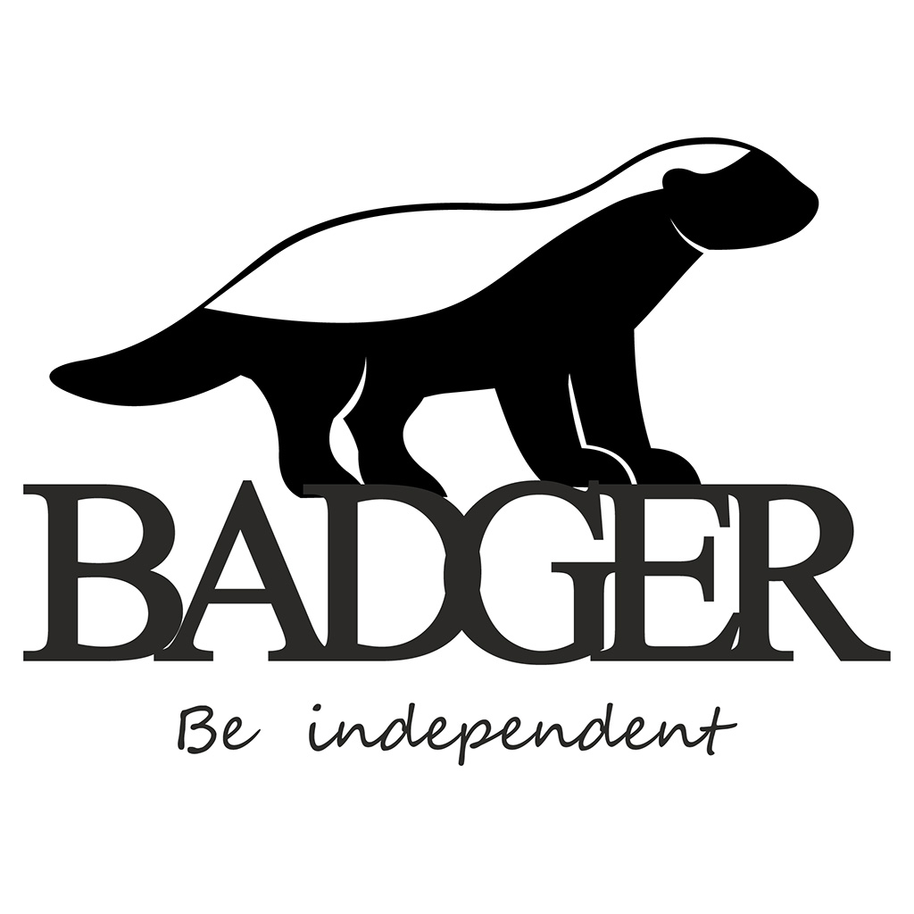 Логотип бренду Badger
