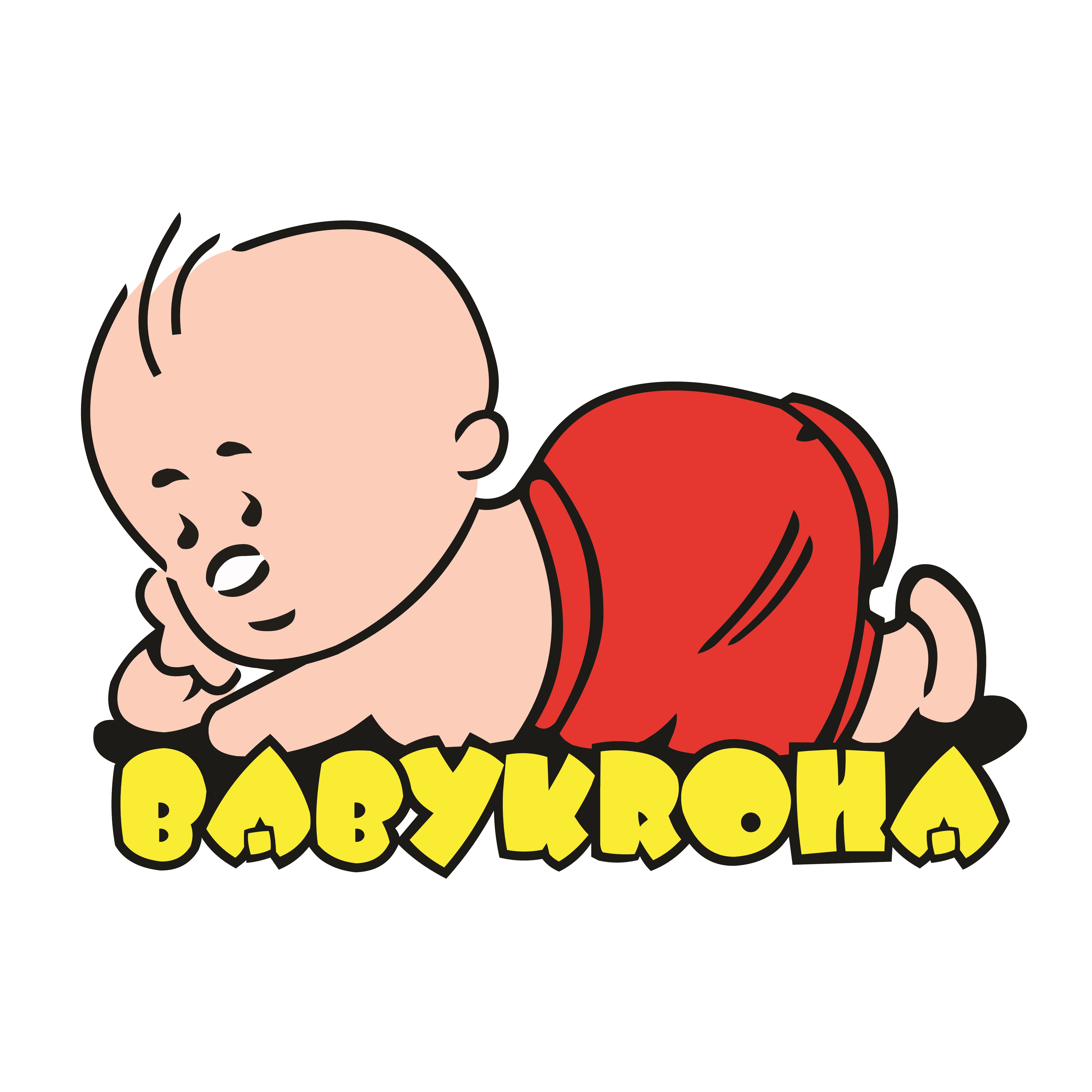 Логотип бренду BABYKROHA