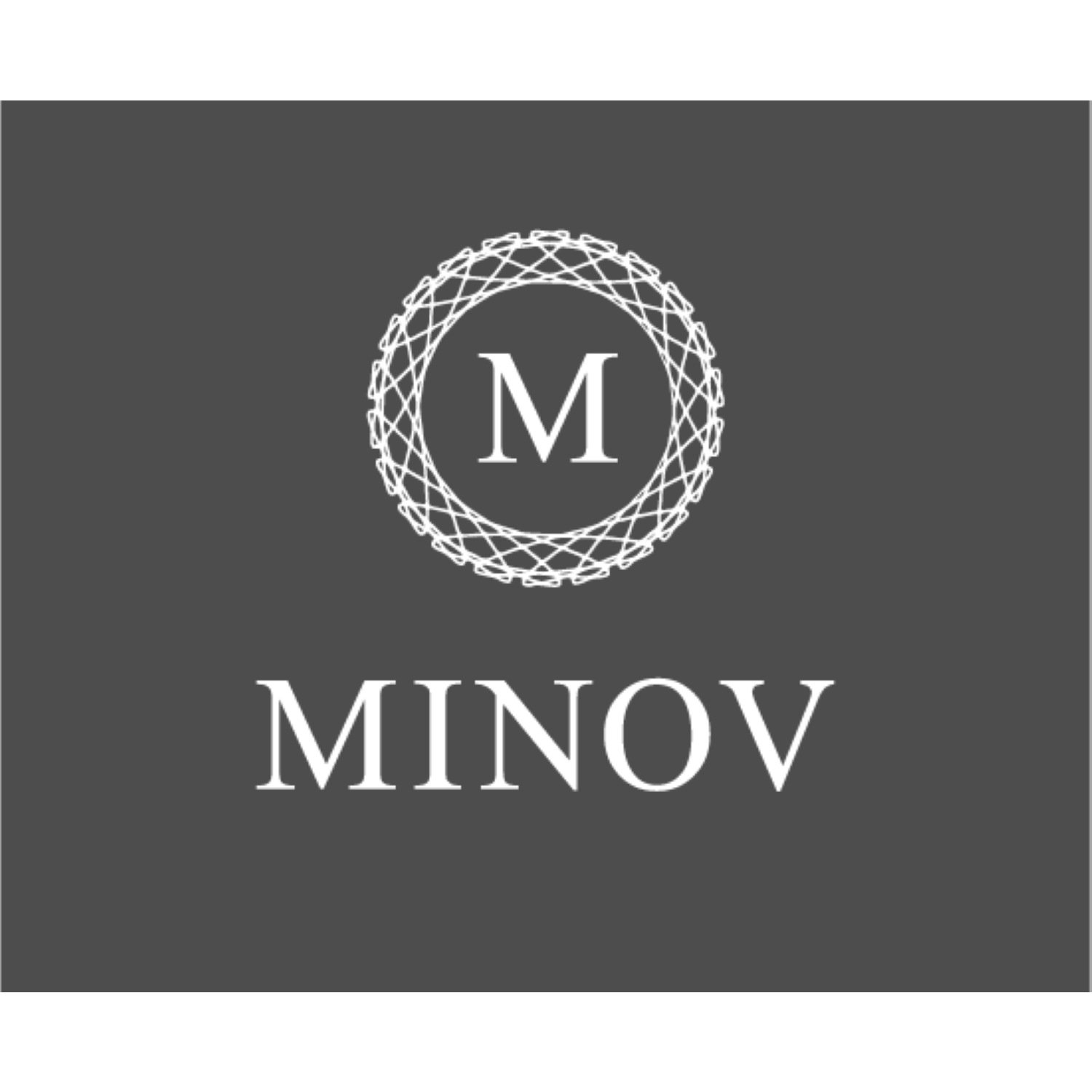 Логотип бренду MINOV