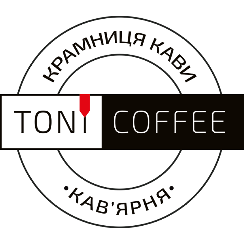Логотип бренду Toni Coffee