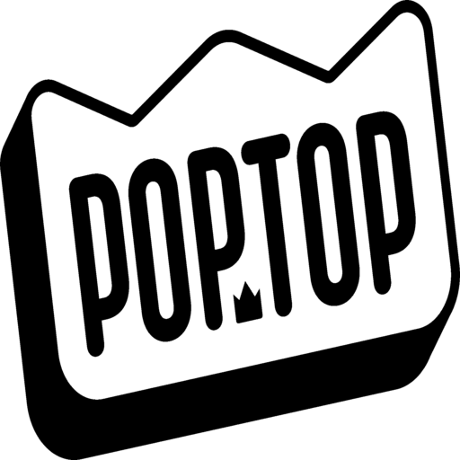 Логотип бренду POP TOP