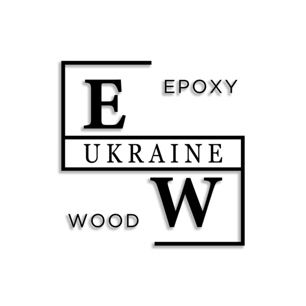 Логотип бренда EpoxyWood Ukraine
