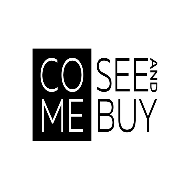 Логотип бренду Come See and Buy
