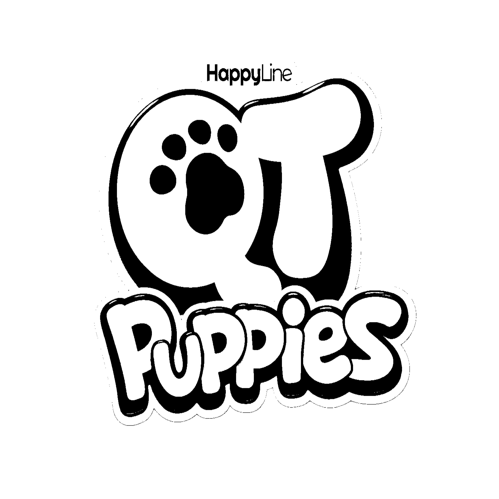 Логотип бренда QT Puppies